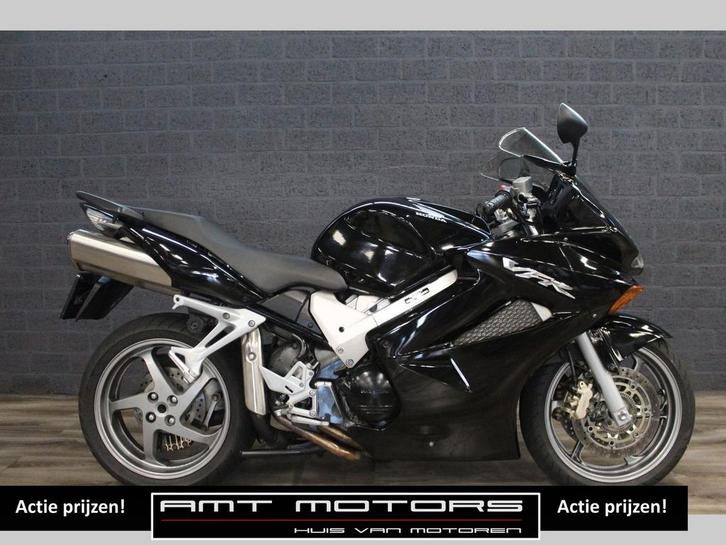 HONDA VFR 800 FI VTEC ABS (bj 2008) Prachtige Zwarte VFR800, Motoren, Motoren | Honda, Bedrijf, Sport, Motorrijbewijs A