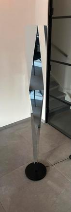 Fontana arte vertigo design spiegel aluminium vloerlamp, Ophalen, Zo goed als nieuw