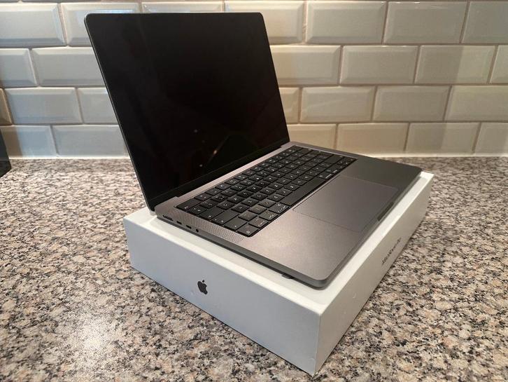 14-inch MacBook Pro, M1 Pro, 16GB, 1TB SSD (nette staat), Computers en Software, Apple Macbooks, Zo goed als nieuw, MacBook Pro