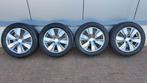 Bi-color velgen Peugeot 2008 C3 Aircross Crossland 205/55/16, Ophalen, Gebruikt, 16 inch, Banden en Velgen