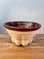 Vintage keramieken puddingvorm, Ophalen of Verzenden, Keramiek, Overige stijlen, Schaal of Schalen