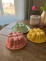 Vintage pastel puddingvormen, Ophalen of Verzenden, Overige stijlen