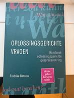 Fredrike Bannink - Oplossingsgerichte vragen, Boeken, Ophalen of Verzenden, Zo goed als nieuw, Fredrike Bannink
