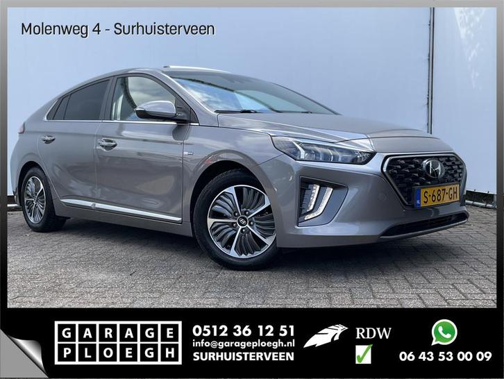 Hyundai IONIQ 1.6 GDi PHEV Premium Stoel/Stuurverw OpenSky I, Auto's, Hyundai, Bedrijf, Te koop, IONIQ, ABS, Achteruitrijcamera