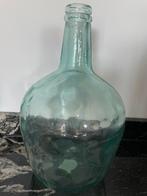 Glas glazen fles vaas wijnfles gistfles, Overige kleuren, Ophalen of Verzenden, Minder dan 50 cm, Glas