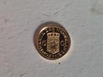 gouden vijfje muntje  0,7 gr, Ophalen of Verzenden, Goud