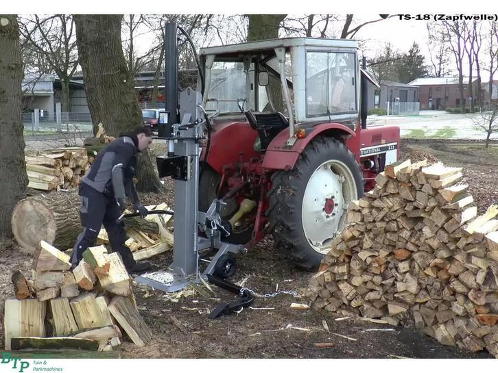 BTP Houtklover TS-22 22T aftakasaandrijving Kloofmachine voo, Tuin en Terras, Kloofmachines, Nieuw