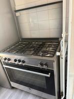 Gasfornuis 5 pits 90cm, Witgoed en Apparatuur, Fornuizen, Gebruikt, Hete lucht, 60 cm of meer, Ophalen of Verzenden