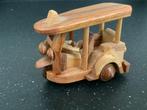 Mooie houten tuk tuk taxi hout tuktuk auto miniatuur, Ophalen of Verzenden