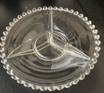 Chipsschaal schasl 3-vaks retro vintage, Ophalen of Verzenden