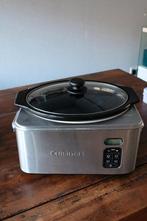 Slow cooker Cuisinart Slowcooker 6,5L PSC650E, Witgoed en Apparatuur, Slowcookers, Ophalen, Timer, Zo goed als nieuw