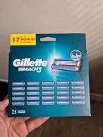 Gillette Mach3 Scheermesjes - 25 Stuks, Ophalen of Verzenden, Nieuw, Bad & Douche