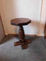 massief eiken tafeltje op poot, Ophalen, Rechthoekig, Minder dan 55 cm, 45 tot 60 cm