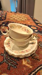 Antieke kopjes en schoteltjes - Bavaria, Antiek en Kunst, Ophalen of Verzenden