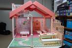 Barbiehuis zie foto's jaren 90, Kinderen en Baby's, Speelgoed | Poppenhuizen, Ophalen, Gebruikt, Poppenhuis