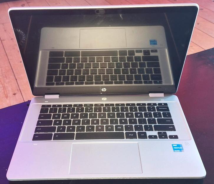 HP Chromebook x360 14b-cb0960nd - 14 inch Chromebook, Computers en Software, Chromebooks, Gebruikt, 14 inch, 8 GB, 64 GB, Qwerty