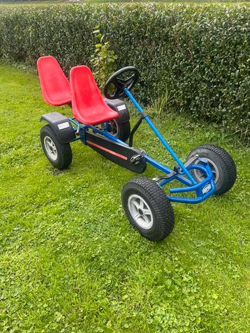 Berg skelter extra met 2 stoelen, vrijloop en oersterk beschikbaar voor biedingen