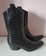 Regenlaars Talolo Urban Snake - Cowboylaarzen Western - Goud, Ophalen, Zwart, Regenlaarzen, Zo goed als nieuw