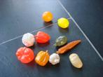 Speelgoed keuken - miniatuur groenten en fruit, Ophalen of Verzenden, Gebruikt, Kunststof, Speelkeuken-accessoire
