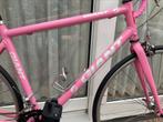 Barbie-roze Giant vintage racefiets met Shimano, Ophalen, Aluminium, 49 tot 53 cm, Giant