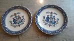 2x bord Johnson brothers in goede staat. Hearts flowers, Ophalen of Verzenden