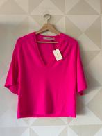 Humanoid Wicki top trui roze felroze merino S/36 NIEUW, Humanoid, Nieuw, Ophalen of Verzenden, Korte mouw
