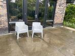 Philippe Starck Driade Toy tuinstoelen Lichtblauw vier stuks, Ophalen of Verzenden, Gebruikt