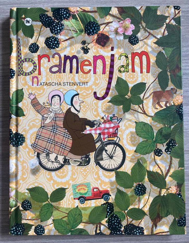 Bramenjam - Natascha Stenvert - platenboek/zoekboek, Boeken, Prentenboeken en Plaatjesalbums, Zo goed als nieuw, Ophalen of Verzenden