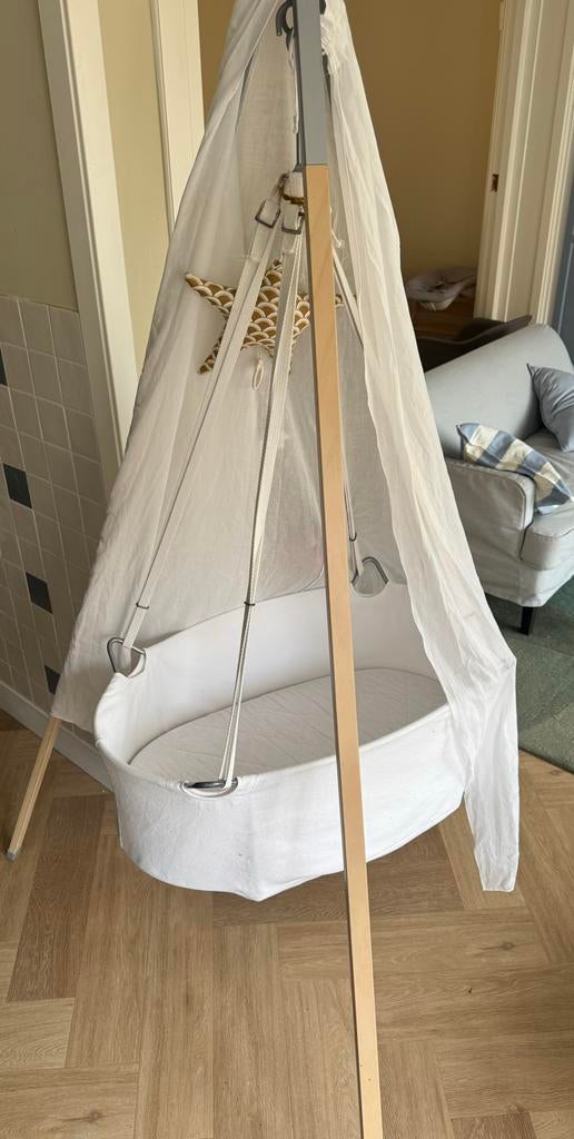 Hang wiegje met matras, Kinderen en Baby's, Babywiegjes en Ledikanten, Ophalen of Verzenden, Gebruikt, Wieg