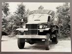 Foto 10x15cm - GMC Militaire truck (1981)., Verzenden, Landmacht, Nederland, Overige typen