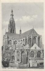 AK Breda - Panorama Groote Kerk, Verzenden, Voor 1920, Gelopen, Noord-Brabant