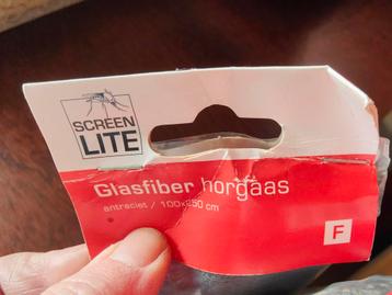 Glasfiber Horgaas 100x250 nieuw in de verpakking