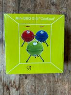 Mini bbq tafelbarbecue nieuw in doos rood, Ophalen of Verzenden, Zo goed als nieuw