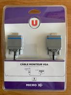 VGA-monitor kabel, 15-pins male – male 5 meters, Eu, Eu, Nieuw, Ophalen of Verzenden
