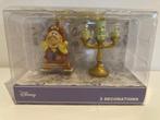 Disney hangers Lumiere en Pendule / belle en het beest nieuw, Verzamelen, Disney, Ophalen of Verzenden, Assepoester of Belle, Nieuw