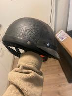 Vintage brommer helm, Ophalen, Gebruikt, Medium
