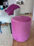 Roze Poef ZGAN - Halve Prijs!, Ophalen, Minder dan 50 cm, Rond, Minder dan 50 cm