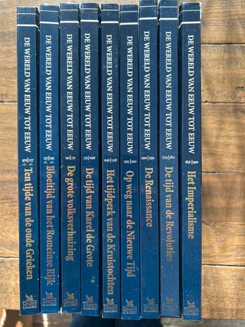 De Wereld van Eeuw tot Eeuw - 9 delen beschikbaar voor biedingen