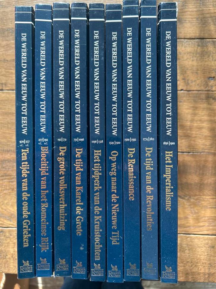 De Wereld van Eeuw tot Eeuw - 9 delen, Boeken, Geschiedenis | Vaderland, Zo goed als nieuw, 20e eeuw of later, Ophalen of Verzenden