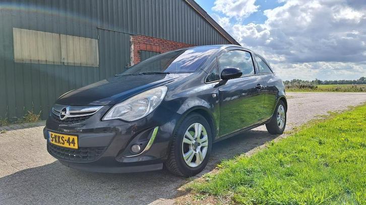 Opel Corsa 1.3 Cdti 3D 70KW 2013 Zwart, Auto's, Opel, Particulier, Corsa, ABS, Airbags, Airconditioning, Alarm, Bluetooth, Boordcomputer