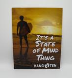Hang Ten surf bord - made in the USA, Ophalen of Verzenden, Gebruikt, Reclamebord