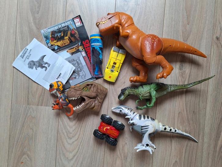 Stoere speelgoed set vnl dino's, Kinderen en Baby's, Speelgoed | Overig, Zo goed als nieuw, Jongen of Meisje, Ophalen of Verzenden