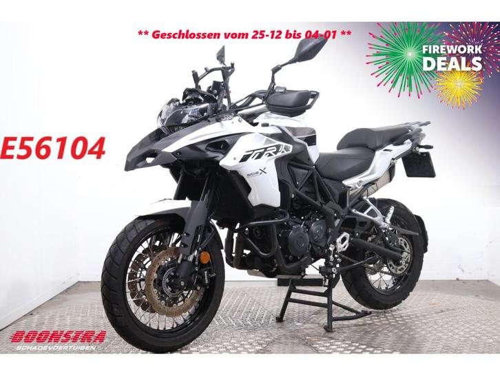 Benelli TRK 502 X 35 KW ABS 2.500 km! (bj 2025), Motoren, Motoren | Schademotoren, Overig, Overige merken, 12 t/m 35 kW, ABS
