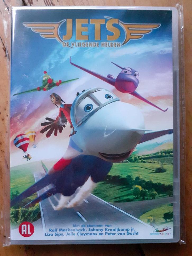 DVD ‘Jets De vliegende helden’, Cd's en Dvd's, Dvd's | Tekenfilms en Animatie, Nieuw in verpakking, Europees, Tekenfilm, Alle leeftijden
