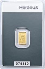 1 gram goudbaar goud 24k, Postzegels en Munten, Edelmetalen en Baren, Ophalen of Verzenden, Goud