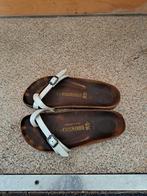 witte birkenstock slippers maat 36, Slippers, Wit, Ophalen of Verzenden, Zo goed als nieuw