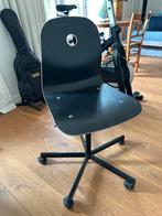 Zwarte Bureaustoel, Ophalen, Zo goed als nieuw, Zwart, Bureaustoel