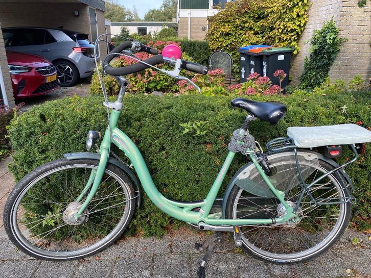 Sparta Amazone Trendy, Fietsen en Brommers, Fietsen | Dames | Moederfietsen, Gebruikt, Sparta, 53 tot 56 cm, 0 zitjes, Dubbele standaard