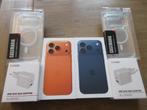Iphone 17 Pro + Oplader + Case Geseald + Bon Blue & Orange, Telecommunicatie, Mobiele telefoons | Apple iPhone, Ophalen, Nieuw