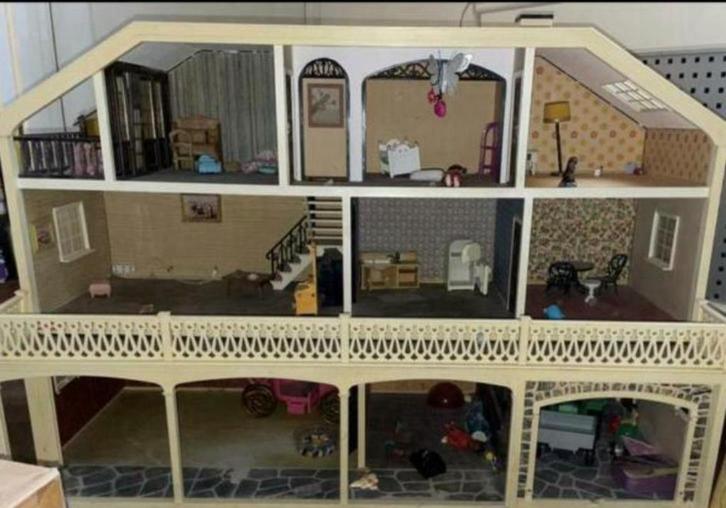 Lundby Stockholm vintage poppenhuis, Verzamelen, Poppenhuizen en Toebehoren, Gebruikt, Ophalen